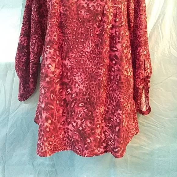 NY Collection women's blouse Sz 3X - Picture 3 of 8